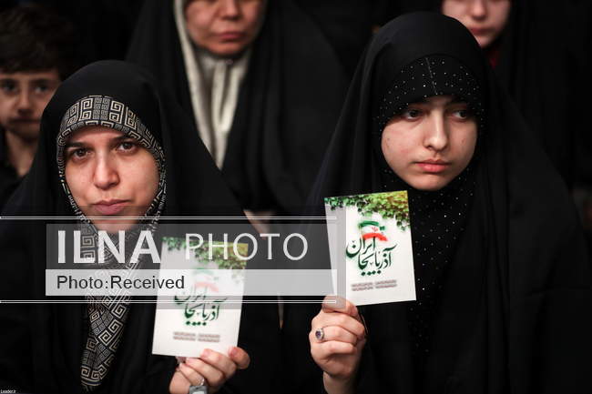 دیدار مردم آذربایجان شرقی با رهبر انقلاب