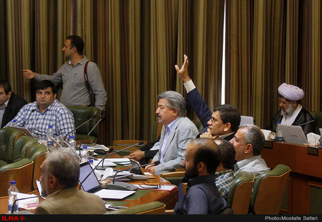 جلسه انتخابات هیئت رئیسه شورای شهرتهران