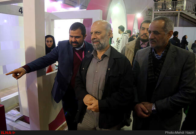 بازدید علیرضا محجوب از نمایشگاه بین المللی الکامپ