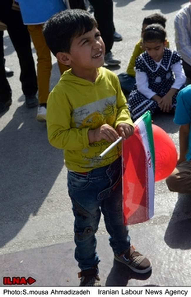 راهپیمایی مردم لامرد در یوم الله ۲۲ بهمن / شهرستان لامرد