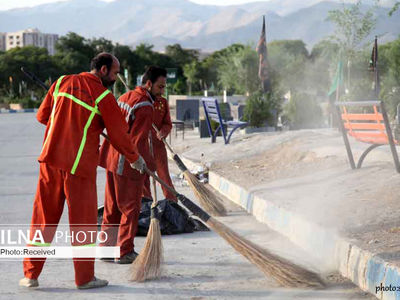 طلب مزدی ۸۰ کارگر خدماتی شهرداری الوند از پیمانکار سابق
