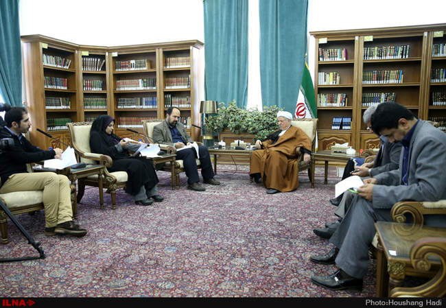 گفتگوی خبرگزاری کار ایران (ایلنا) با آیت الله هاشمی رفسنجانی رییس مجم