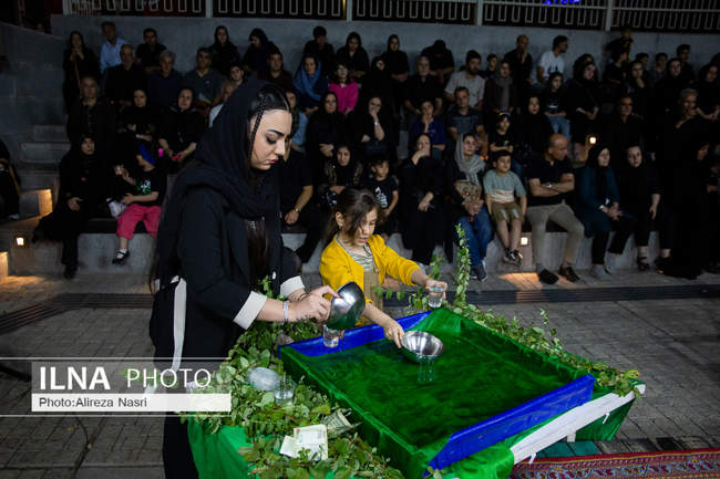 برگزاری آئین تعزیه‌خوانی در تئاتر شهر قزوین
