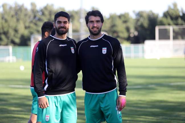 گزارش تصویری تمرین تیم ملی ایران