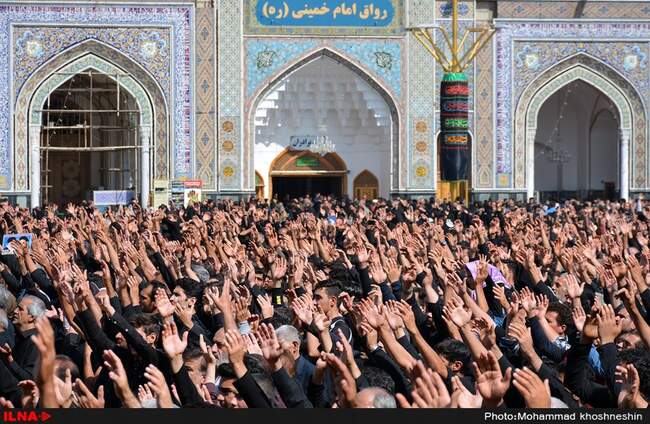 عزاداری عاشورای حسینی در مشهد مقدس