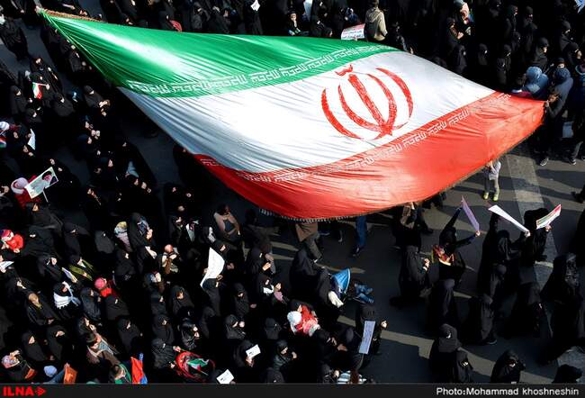 راهپیمایی مردم در محکومیت اغتشاشات اخیر - مشهد