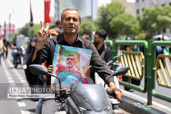  مراسم تشییع شهدای اقتدار - تهران / 4