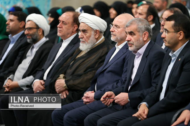 دیدار نمایندگان مجلس شورای اسلامی با رهبر انقلاب