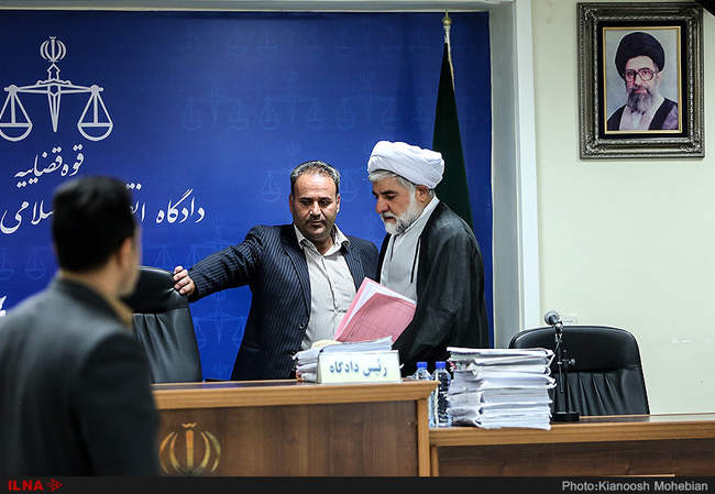 پنجمین جلسه رسیدگی به اتهامات متهم ردیف دوم پرونده فساد نفتی