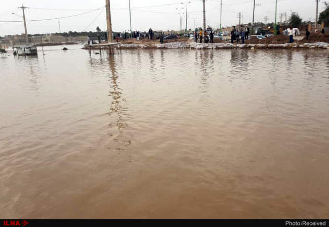 آبگرفتگی در کوت عبدالله اهواز