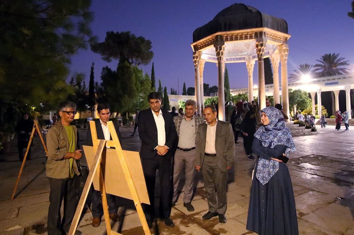 نمایش زوایای پنهان آرامگاه حافظ در نمایشگاه«زاهد خلوت نشین»