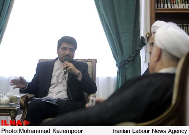 دیدار جمعی از مسؤولین امور دانشجویی با آیت الله هاشمی