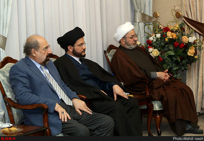 دیدار نوری مالکی معاون اول رئیس جمهور عراق با آیت الله هاشمی شاهرودی