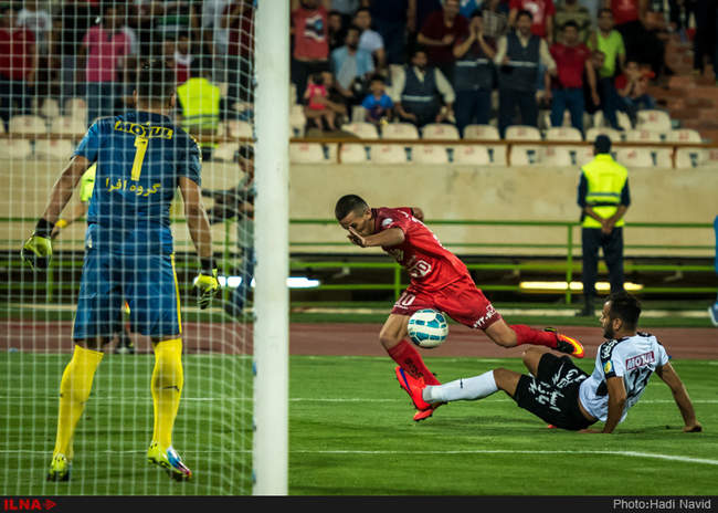 جام خلیج فارس - لیگ برتر فوتبال: پرسپولیس تهران - صبای قم 