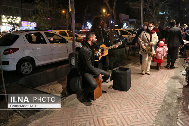 حال و هوای خرید کریسمس در تهران