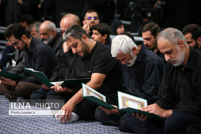 مراسم بزرگداشت شهدای جنگ تحمیلی ۱۲ روزه با حضور رهبر انقلاب