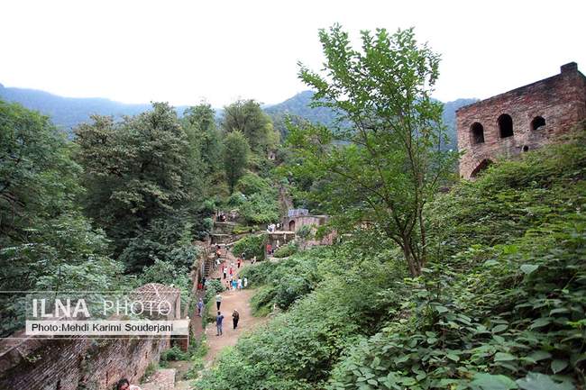  نماهایی از قلعه رودخان در استان گیلان