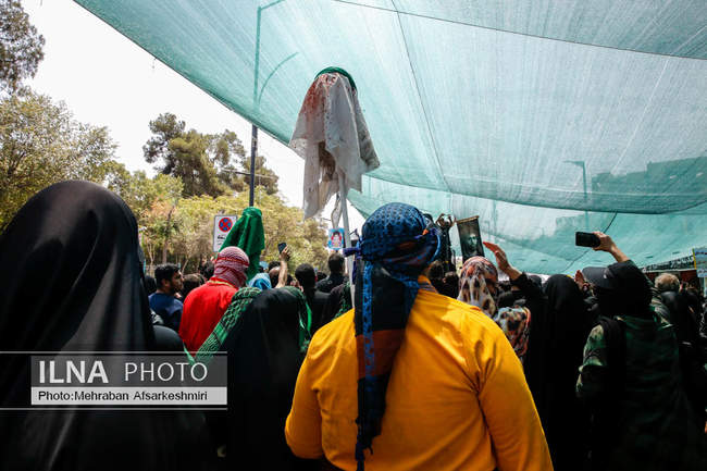 مراسم پیاده‌روی جاماندگان اربعین حسینی در تهران/ 2