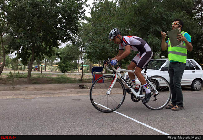 مسابقات کراس کانتری کوهستان مرحله اول لیگ دوچرخه سواری قم 