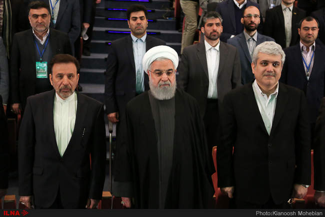 حضور رئیس جمهور در پارک علم و فناوری پردیس