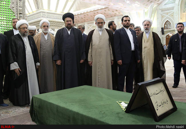 تجدید میثاق رییس و مسئولان عالی قضایی با آرمان‌های بنیانگذار انقلاب