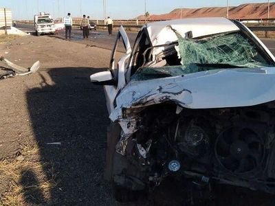 برخورد دو خودرو حامل کارگران معدن سنگ آهن گل گهر/ یک کارگر جان باخت