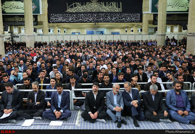 دیدار نخبگان علمی جوان با رهبر انقلاب