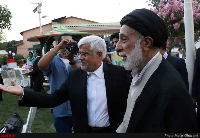 میهمانی افطار محمدرضا عارف 