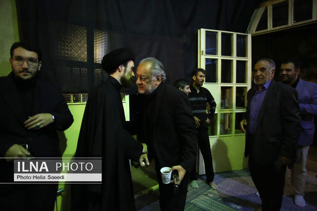 مراسم بزرگداشت والده همسر حجت‌الاسلام سید حسن خمینی در حسینیه جماران