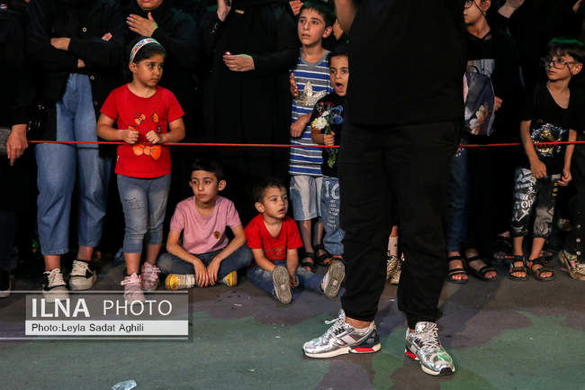  گلریزان حضرت قاسم(ع) در شب ششم محرم