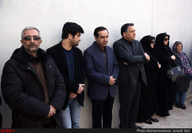 گزارش تصویری از مراسم تشییع پیکر علی معلم