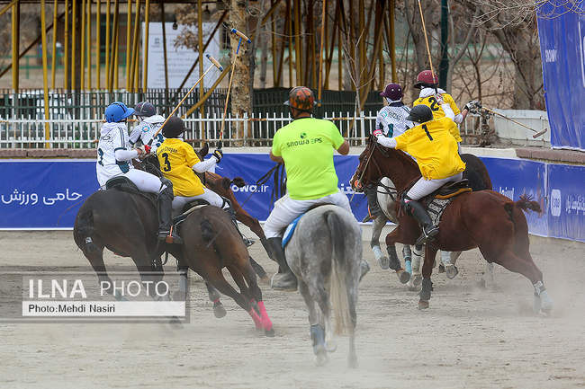 مسابقه فینال چوگان بین کانون چوگان البرز و بسپارشیمی