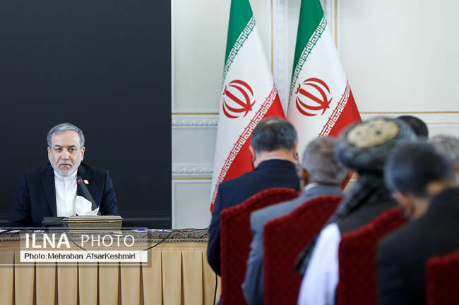 نشست وزیر امور خارجه با سفرا و روسای نمایندگی‌های خارجی مقیم تهران