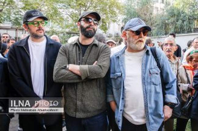 مراسم تشییع پیکر ناصر تقوایی