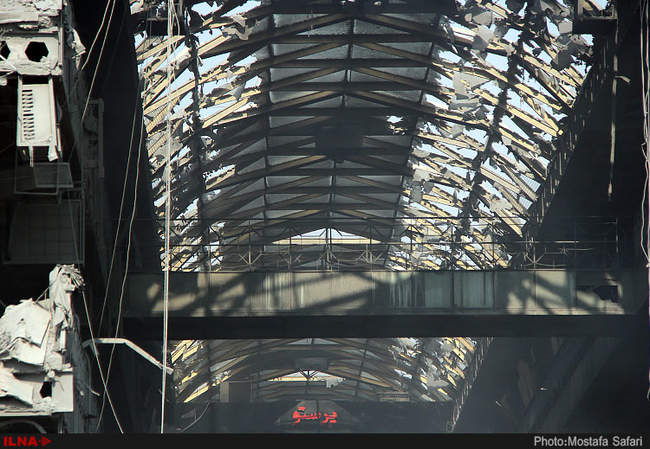 هفتمین روز حادثه پلاسکو/2