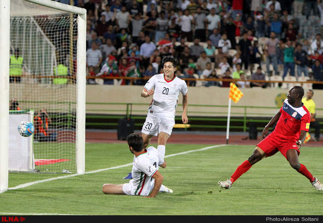 دیدار دوستانه فوتبال ایران۶-قرقیزستان۰
