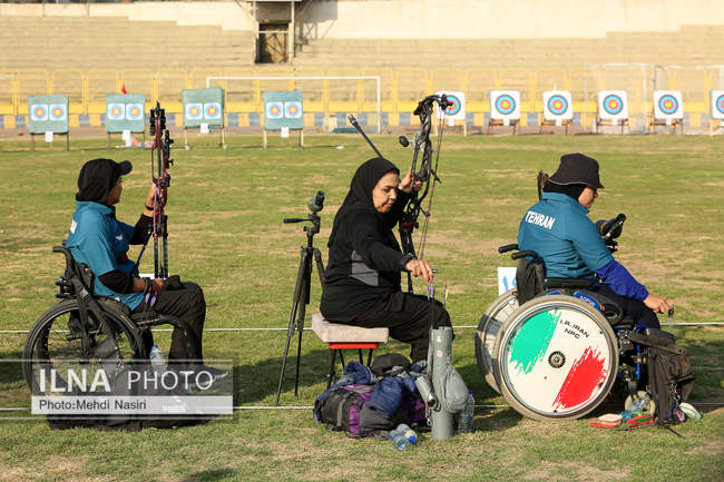 مسابقات قهرمانی کشور تیروکمان جانبازان و توان یابان