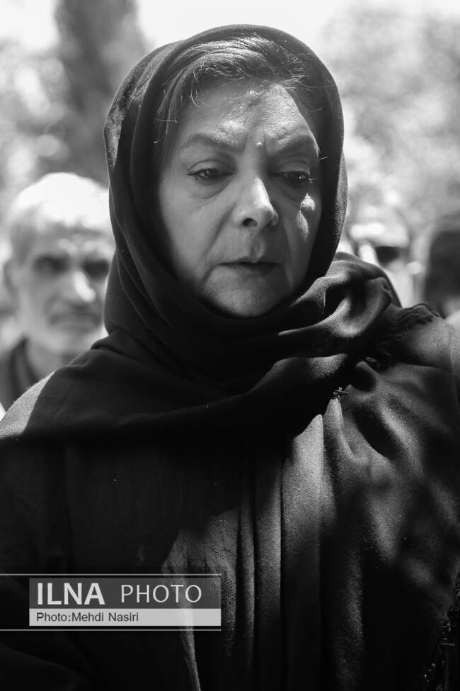 مراسم تشییع پیکر حسین زمان 