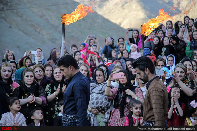 مراسم نوروز در روستای سالیان/سنندج