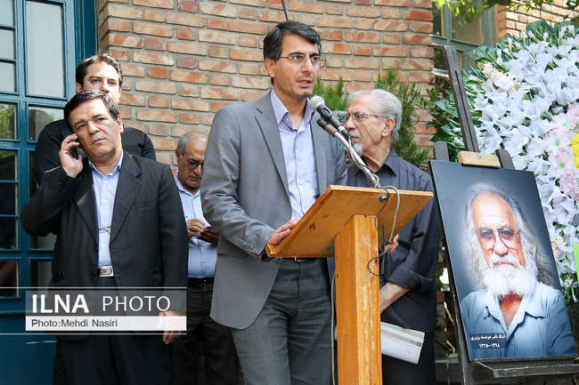 مراسم تشییع ناصر هوشمند وزیری