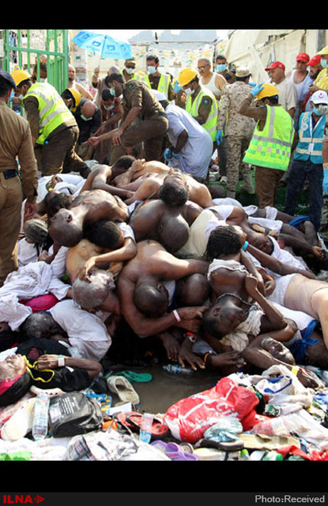 کشته شدن صدها حاجی در سرزمین منا