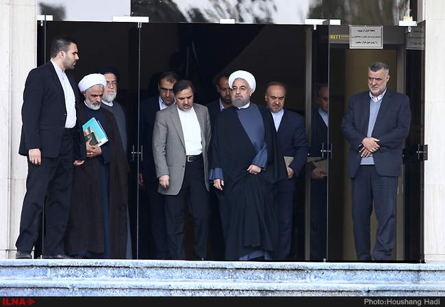 آخرین جلسه هیئت دولت در سال 94 