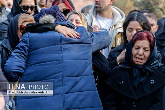 مراسم تشییع پیکر «سعید پیردوست»