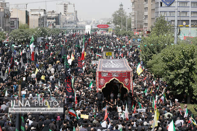 مراسم تشییع شهدای اقتدار - تهران / 2