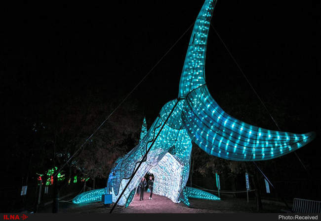 جشنواره نور در پاریس - فرانسه