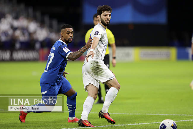 دیدار تیم‌های فوتبال استقلال ایران و الهلال عربستان 