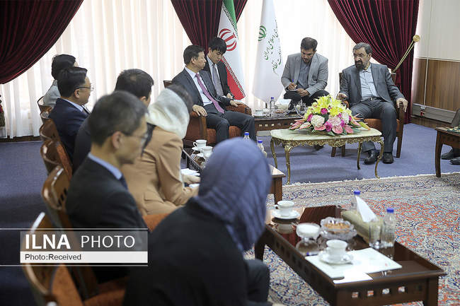 دیدار وزیر بین‌الملل حزب حاکم چین با دبیر مجمع تشخیص مصلحت نظام