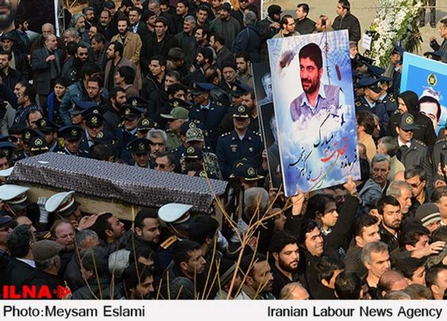 تشییع پیکر جان‌باختگان حادثه انفجار «معراجی‌ها»