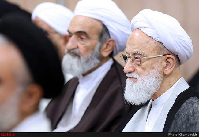 دیدار ‫رئیس و اعضای مجلس خبرگان با رهبر معظم انقلاب