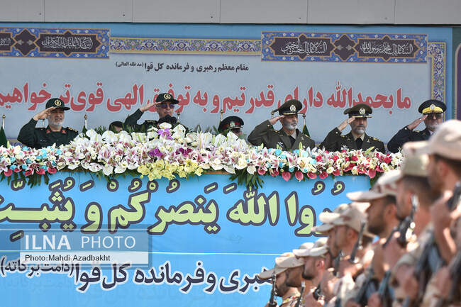 مراسم رژه نیروهای مسلح در تهران
